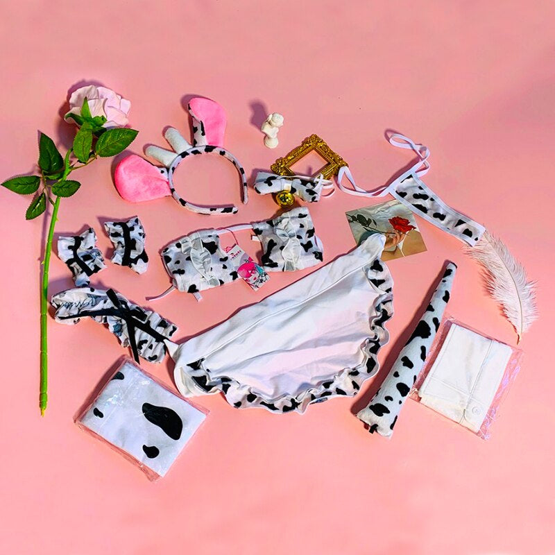 Bitch, I'm a Cow Lingerie Close Up