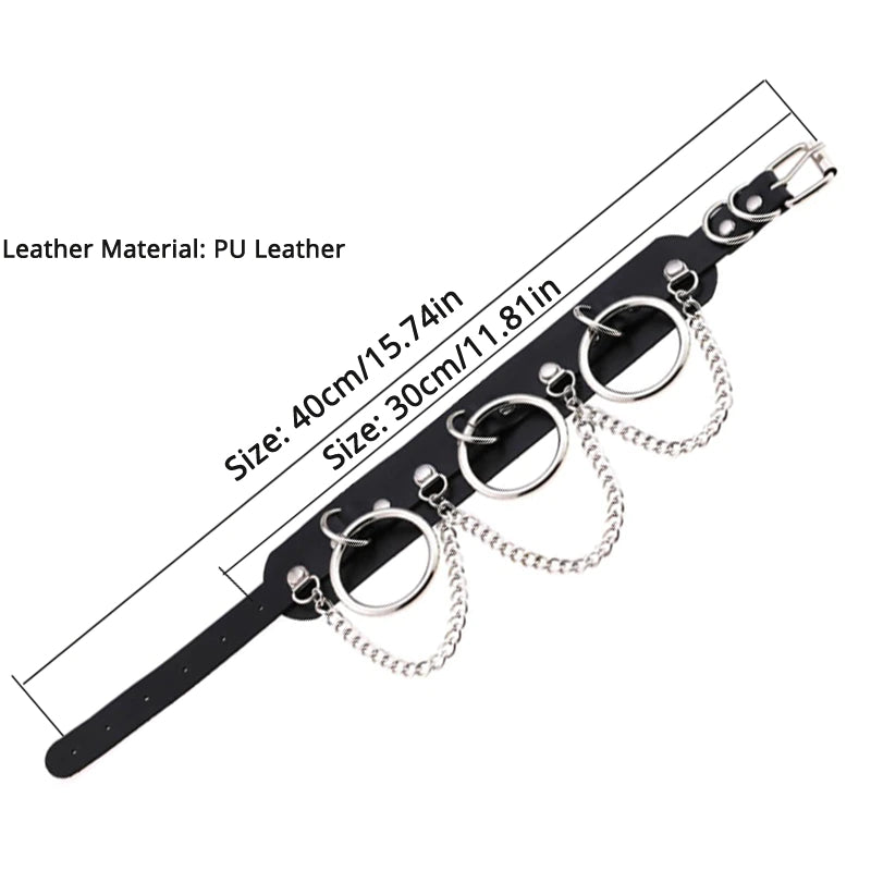 Chained Bratty Collar Measurements