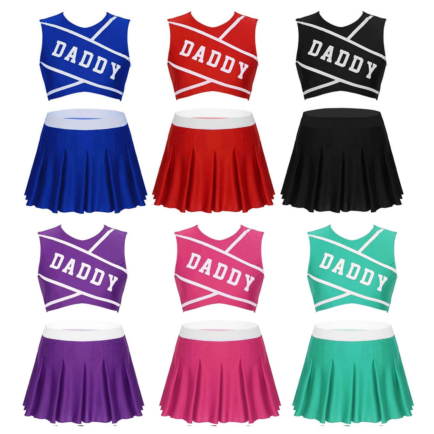 Daddy Cheerleader Outfit
