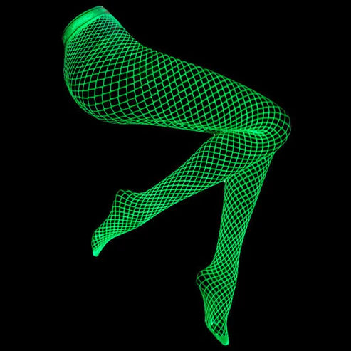 Glow in the Dark Fishnet Stockings Profile