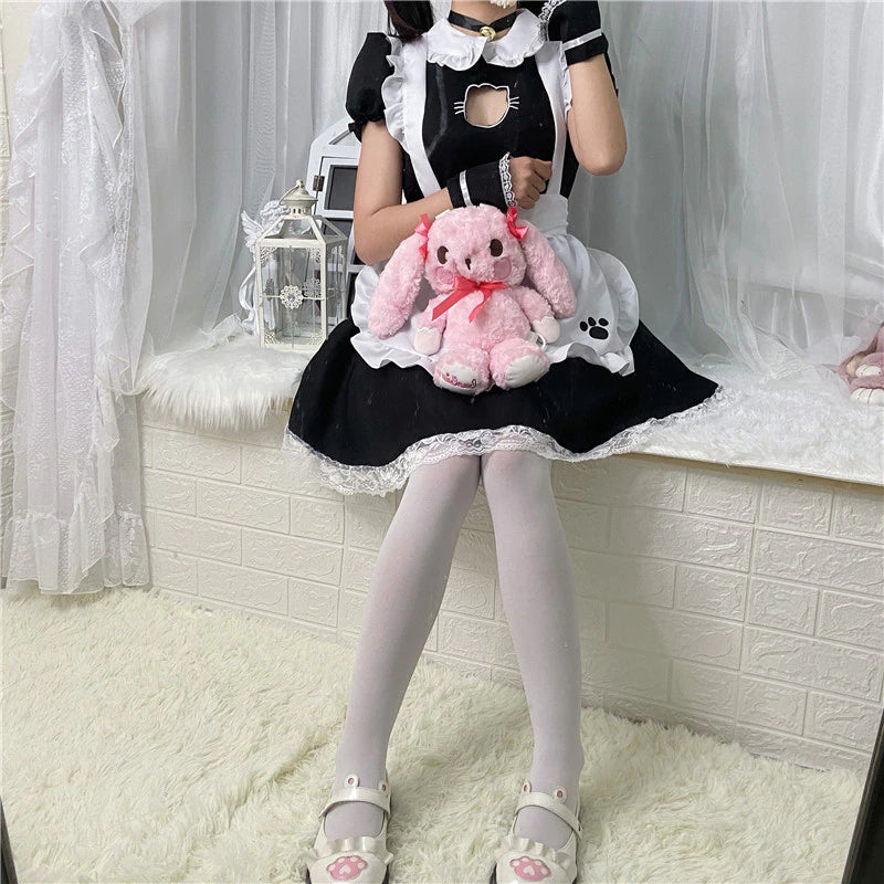Girl Wearing Cat Maid Dress Overview