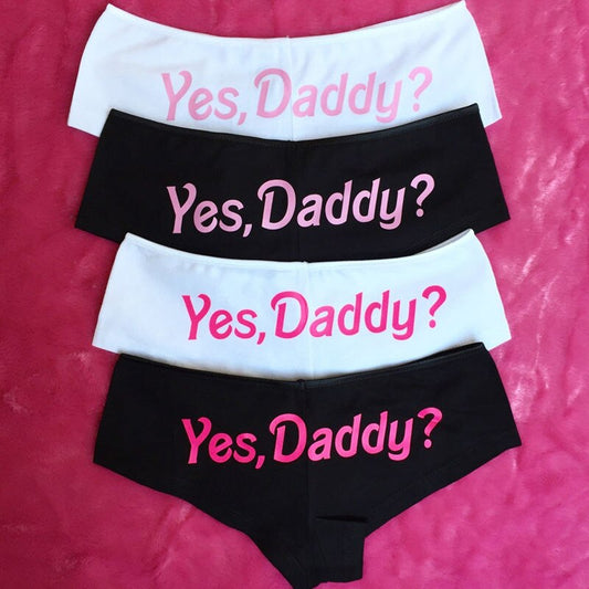 Yes Daddy Panties Set
