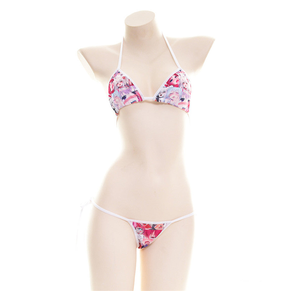 Ahegao Bikini Color Front