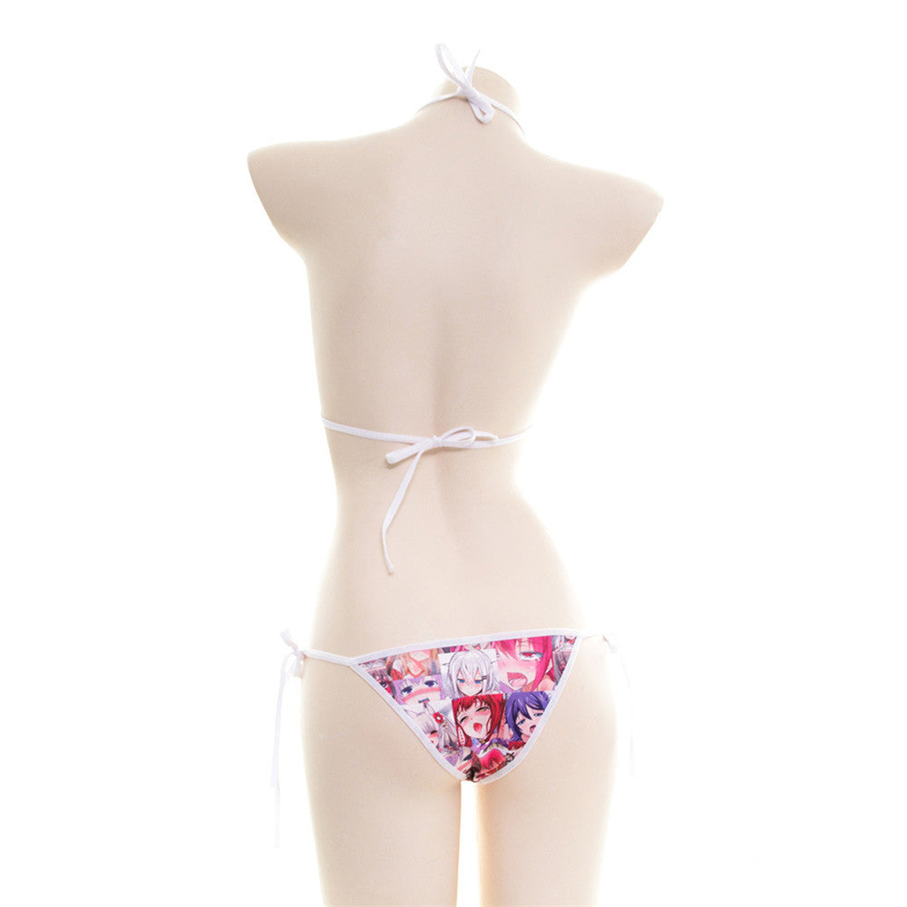 Ahegao Bikini Color Back