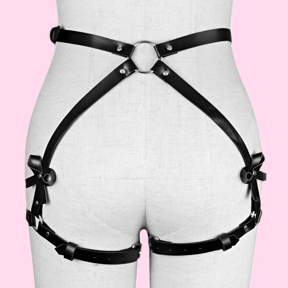 Angel Body Harness Bottom Black