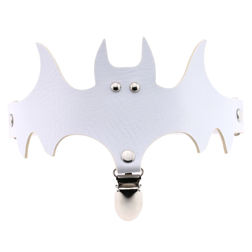 Batsy Garterbelt White