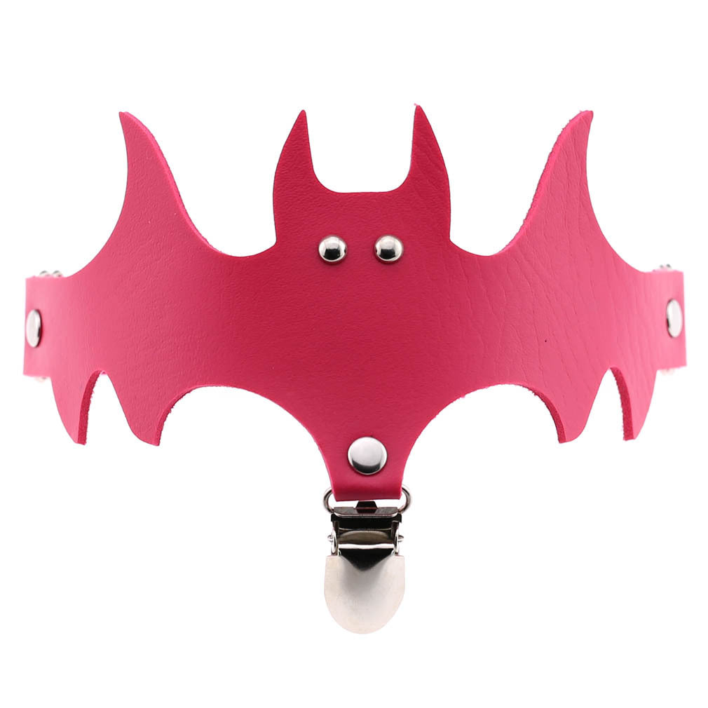 Batsy Garterbelt Rose Red