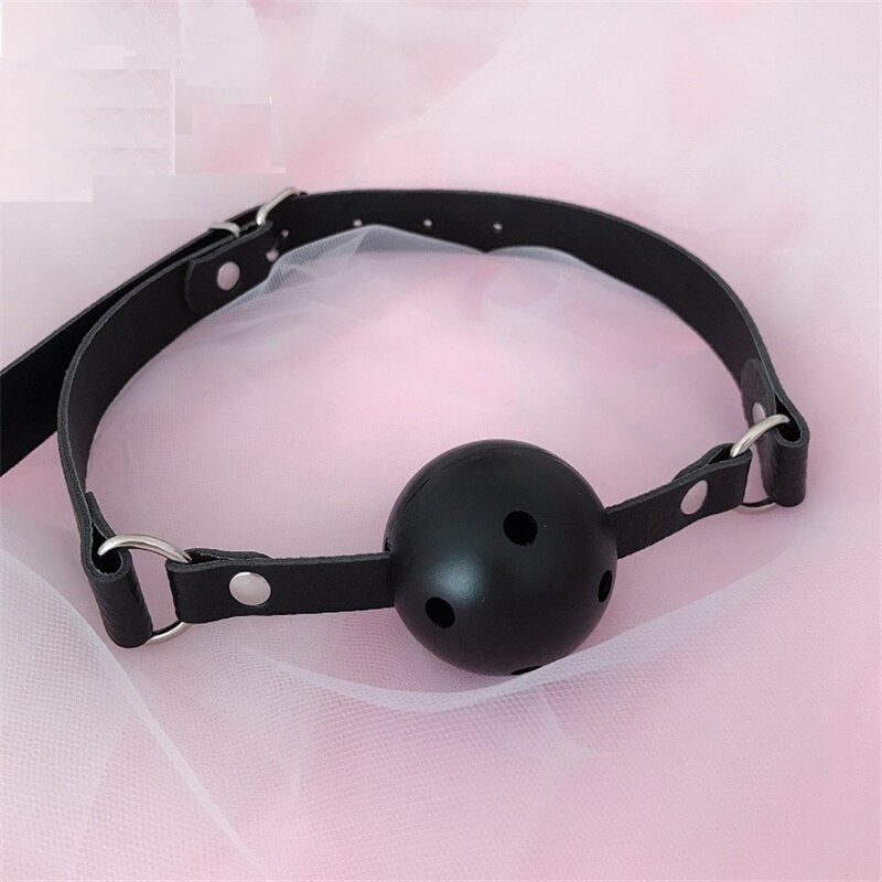 Beginner Bondage Set Ball Gag Black