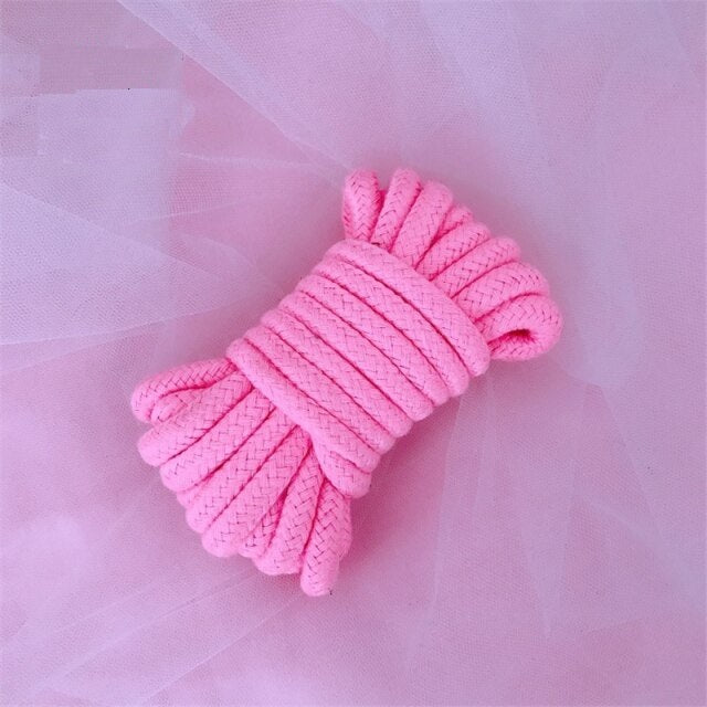 Beginner Bondage Set Shibari Rope Pink