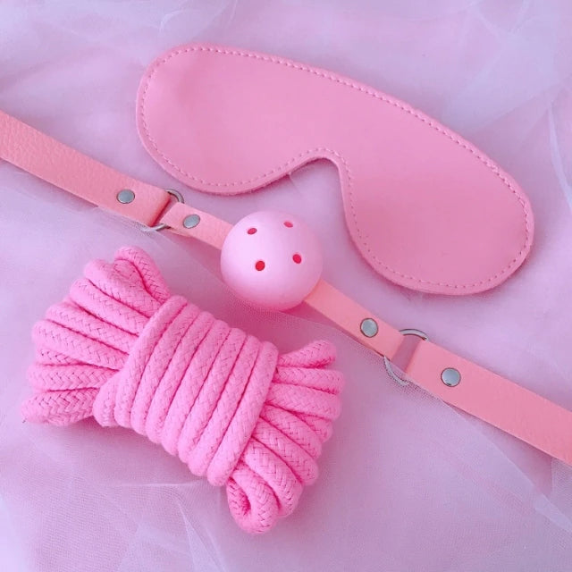 Beginner Bondage Set Pink - 3 Pieces