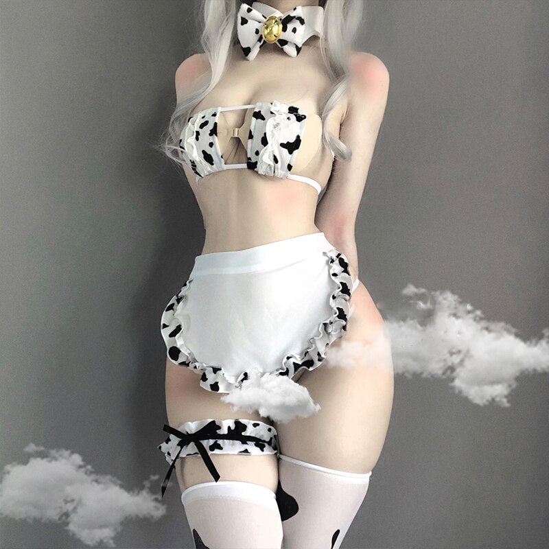 Bitch, I'm a Cow Lingerie Set Display