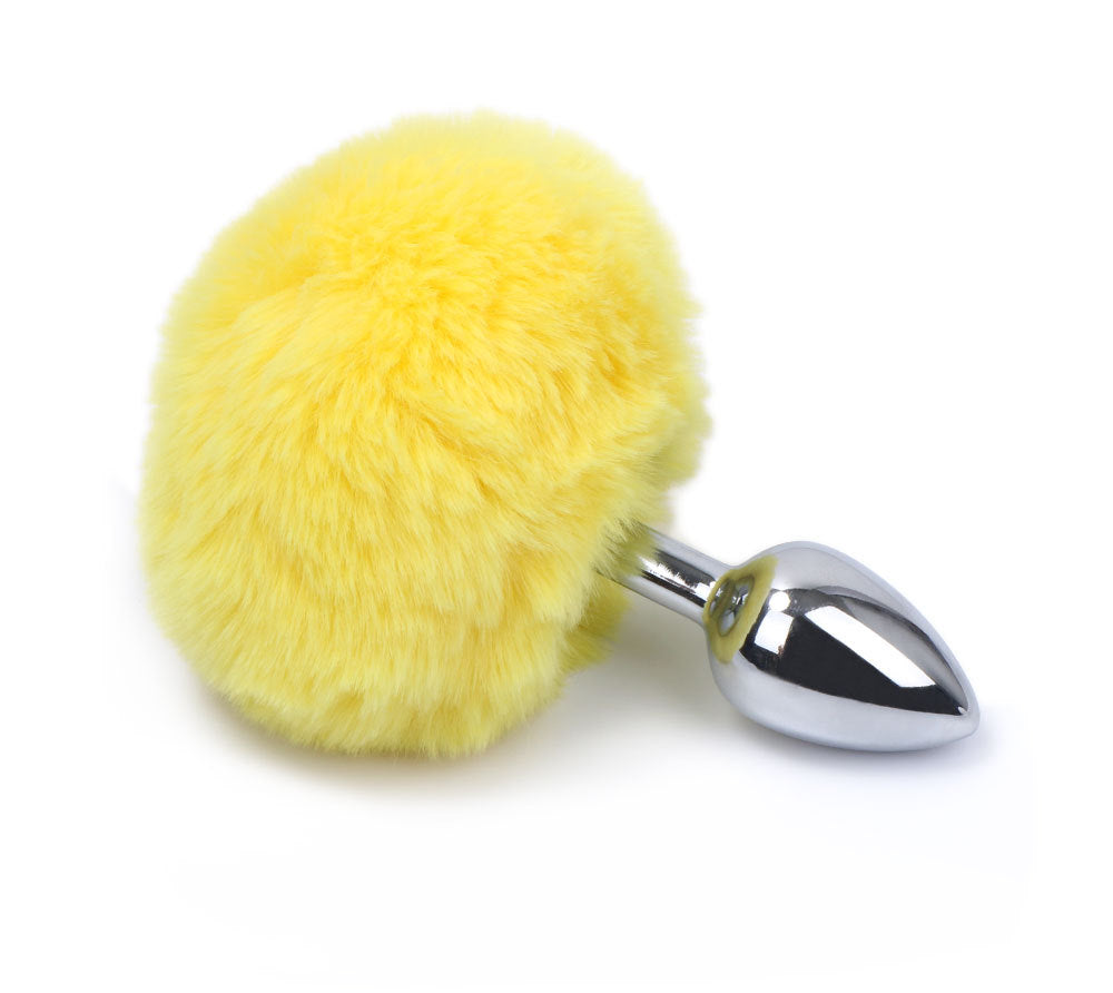 Bunny Tail Plug Yellow