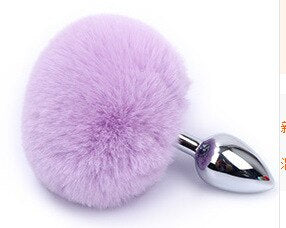 Bunny Tail Plug Light Purple