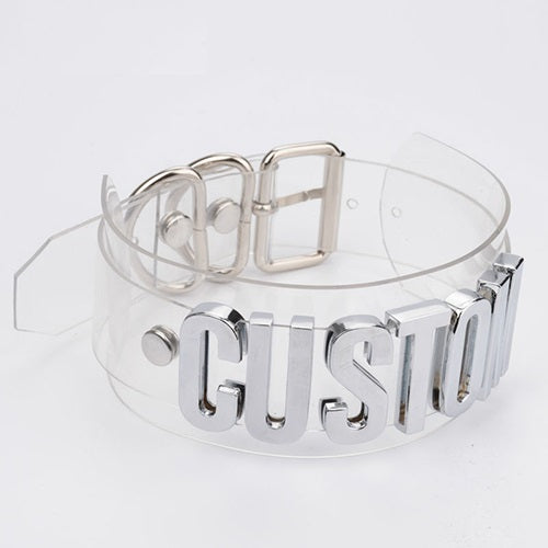 Customizable Leather Collar