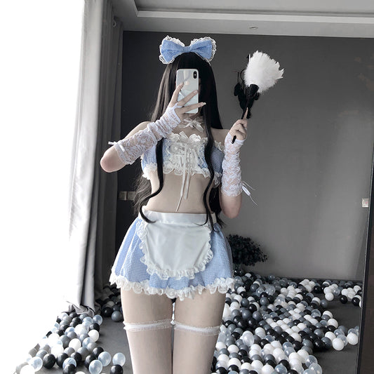 Blue Country Maid Lingerie  Front Side