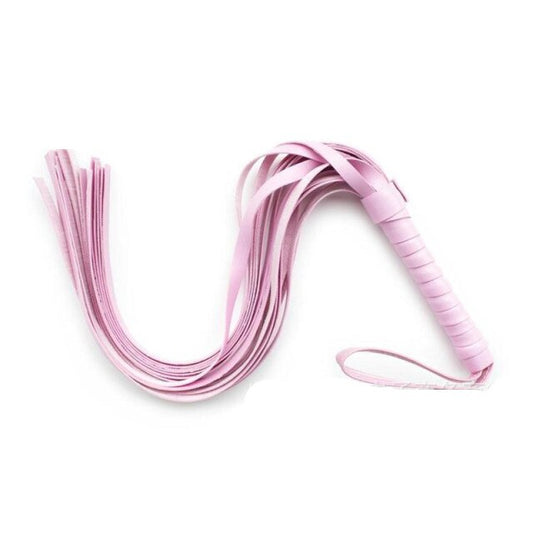 Leather Flogger Pink