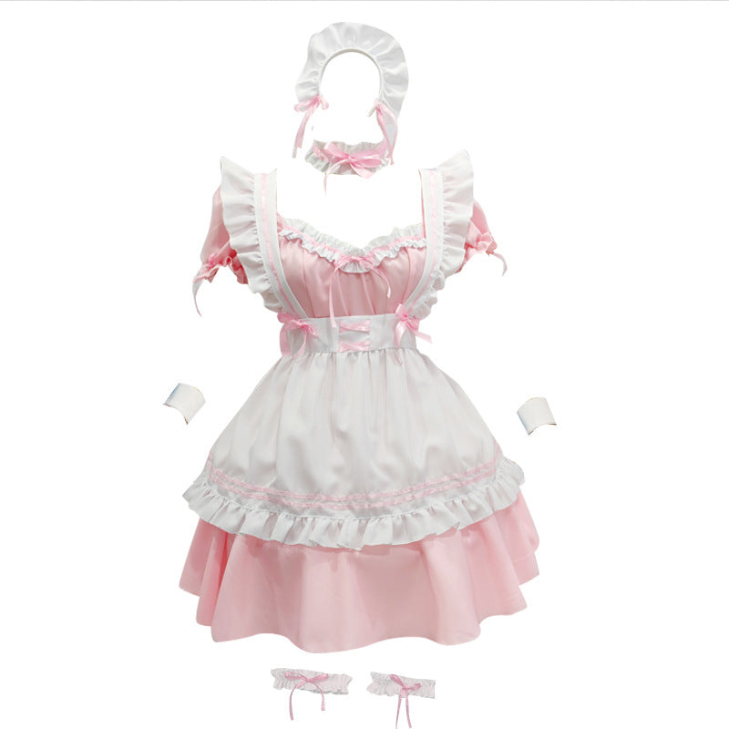 French Maid Pink Dress
