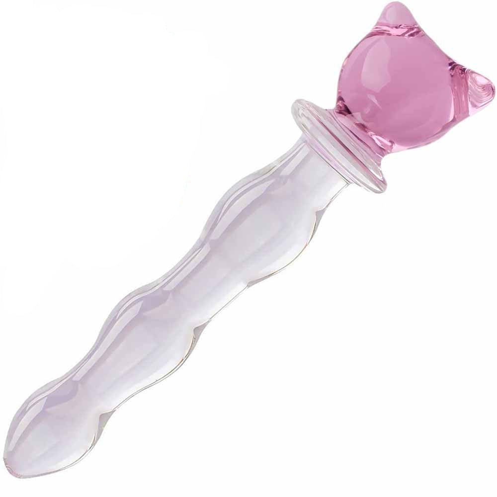 Cat Glass Wand Close Up