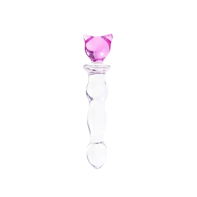 Cat Glass Wand