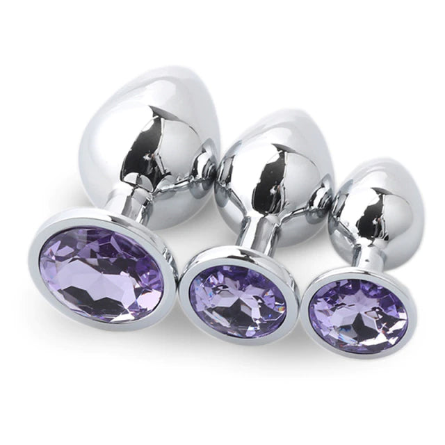 Buttplug Set Light Purple