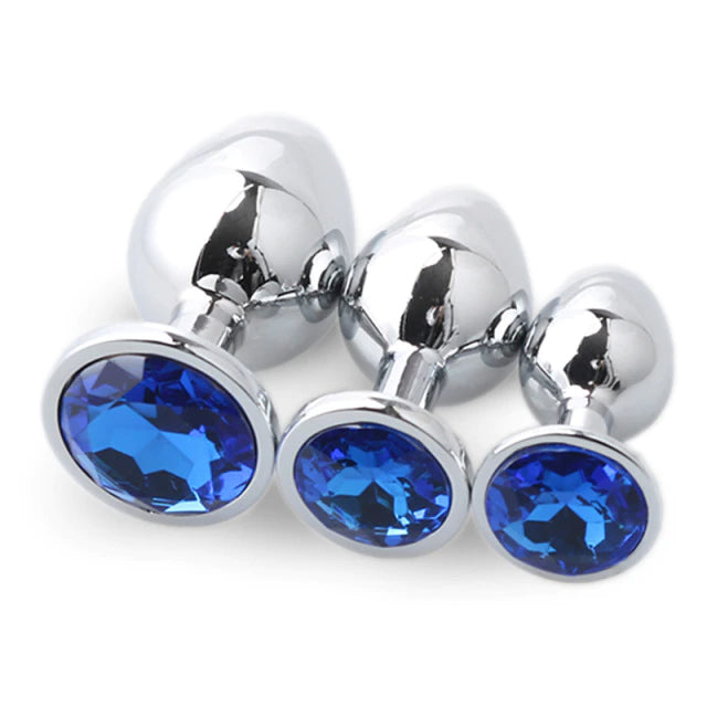 Buttplug Set Blue