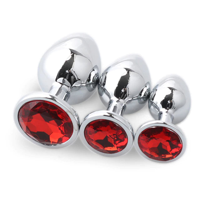 Buttplug Set Red