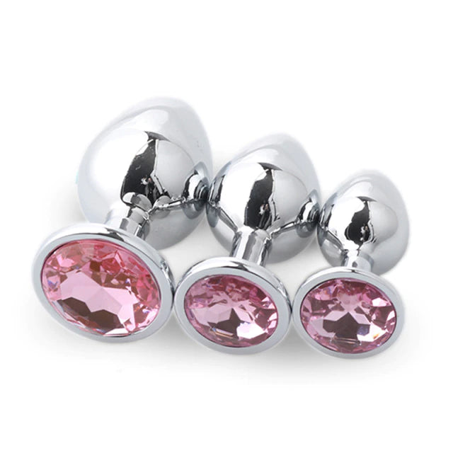 Buttplug Set Pink