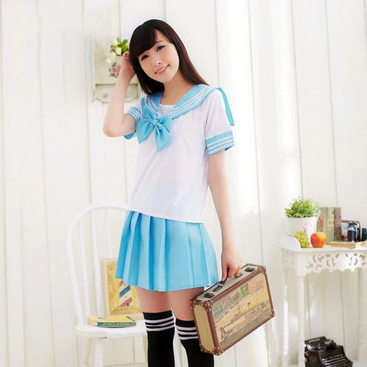  School Girl Seifuku Light Blue