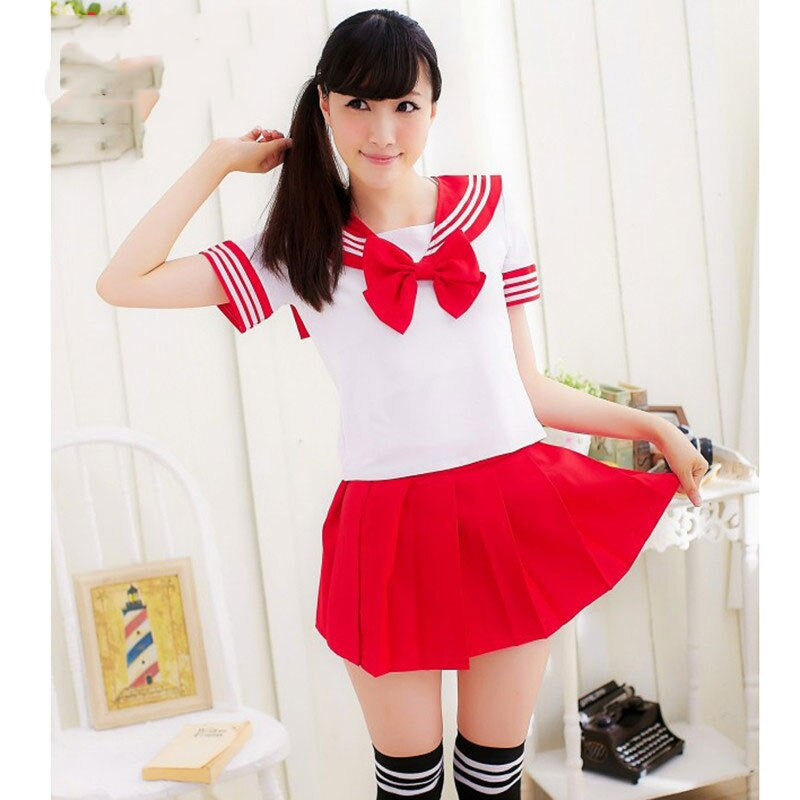  School Girl Seifuku Red