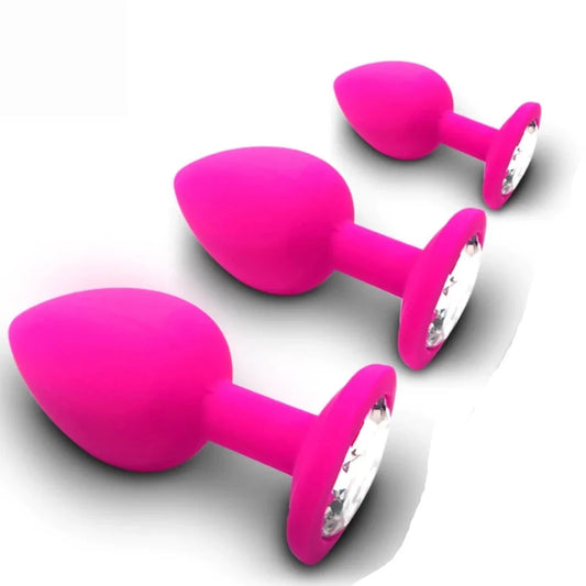 Silicone Plug Set Pink