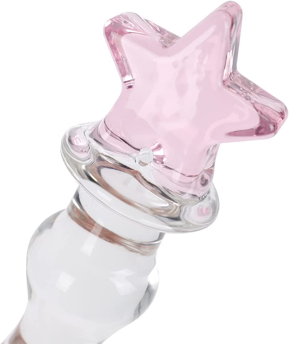 Glass Star Wand Close Up