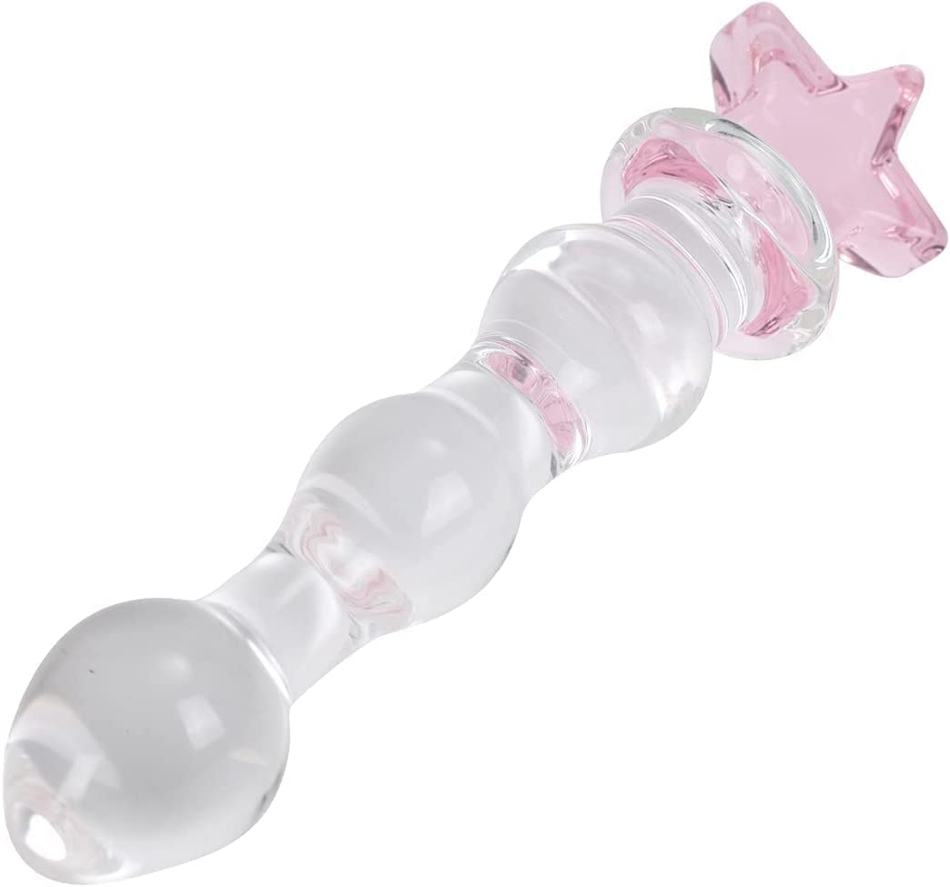 Glass Star Wand Front Side