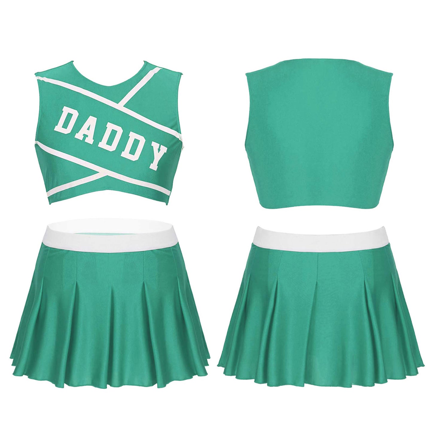 Daddy Cheerleader Outfit