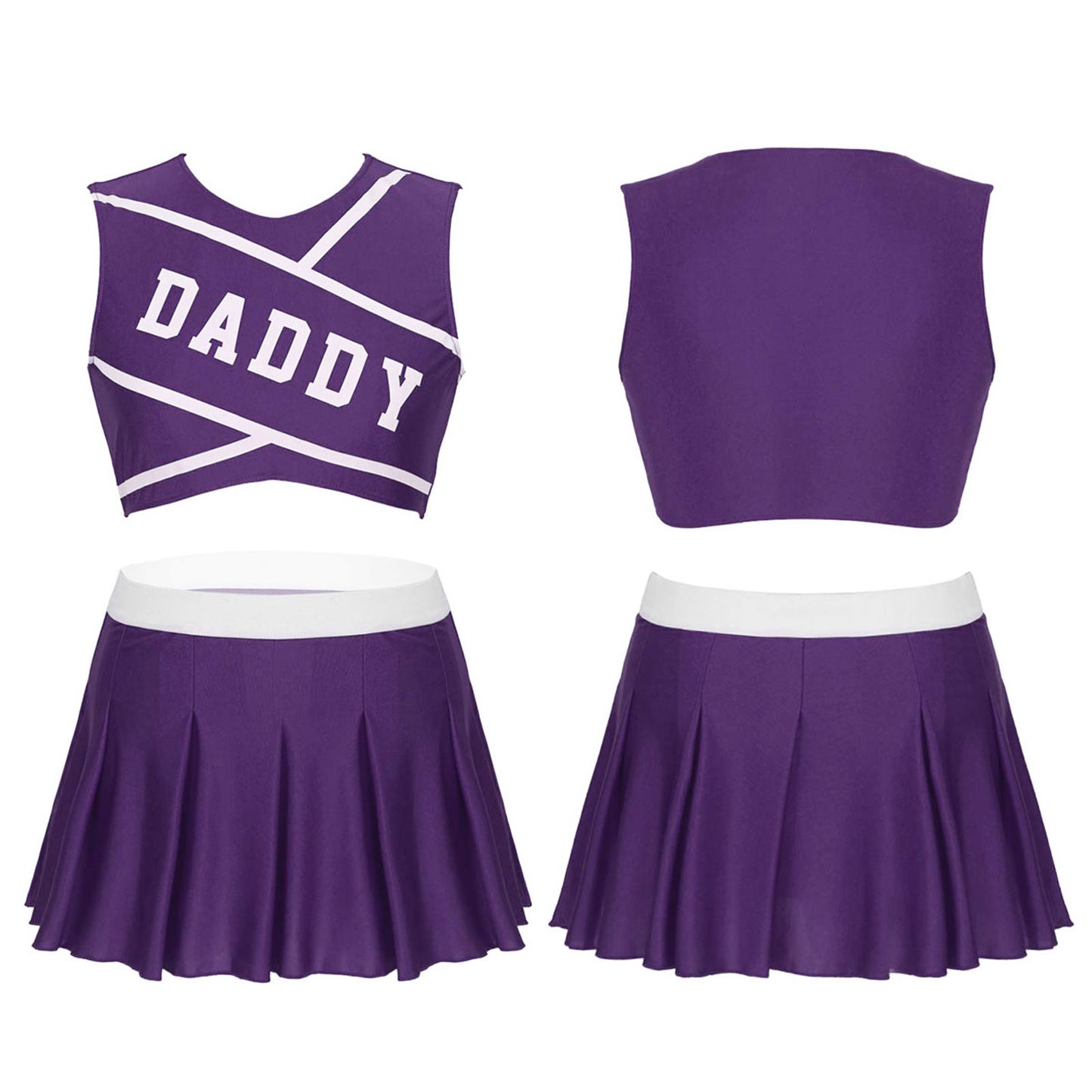 Daddy Cheerleader Outfit