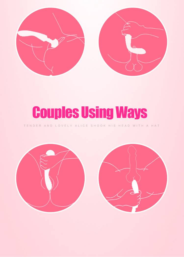 Double Ended Vibrator Instruction for Couples