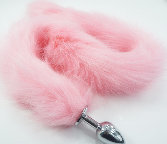 80cm Long Tail Buttplug Pink