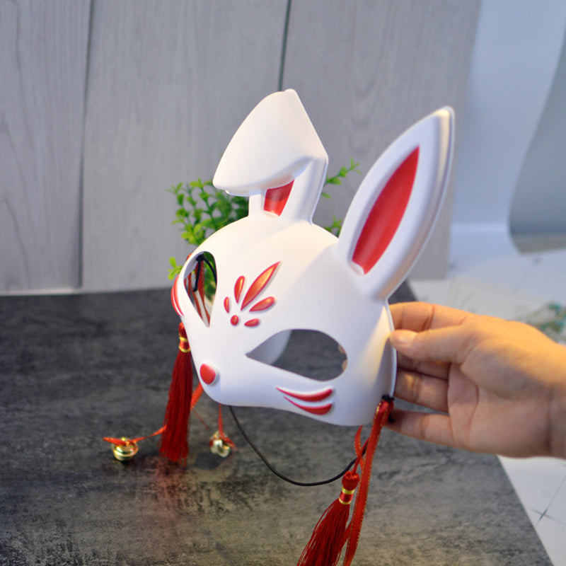 Japanese Festival Bunny Mask Side View