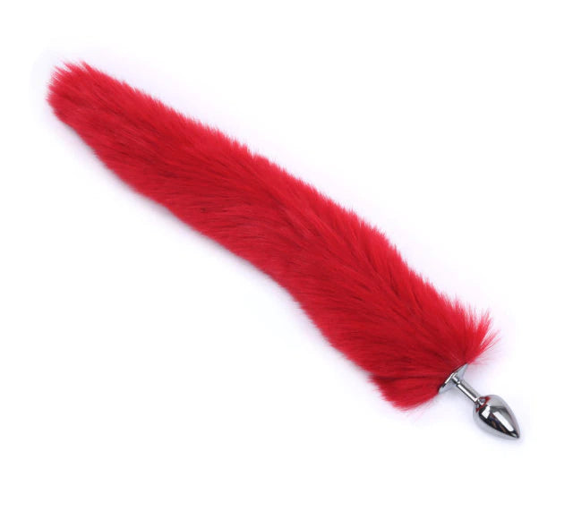 50 Cm Cat Tail Buttplug Red