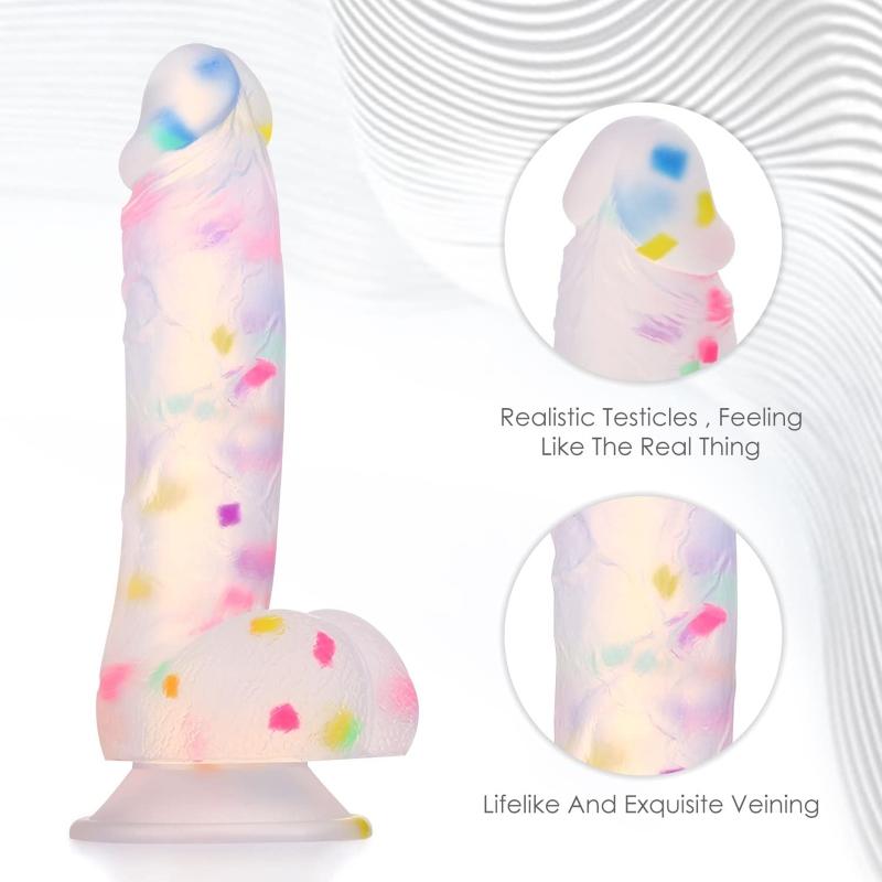 Confetti Dildo Details