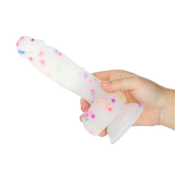 Confetti Dildo Side View