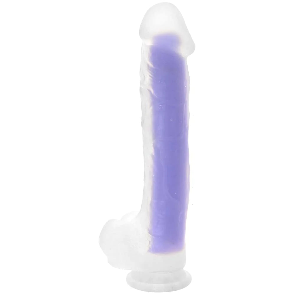Glow in The Dark Dildo Purple