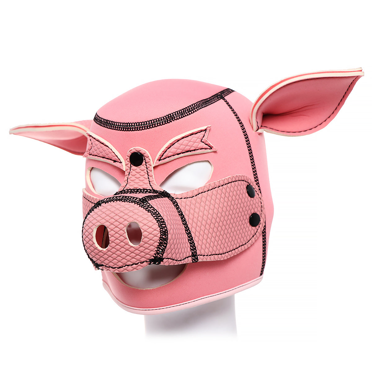 Pink Leather Pig Mask