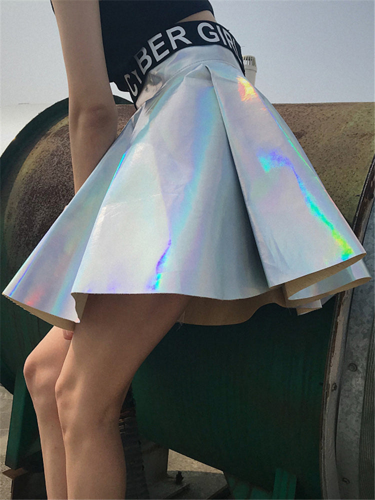 Holographic Chrome Skirt Profile