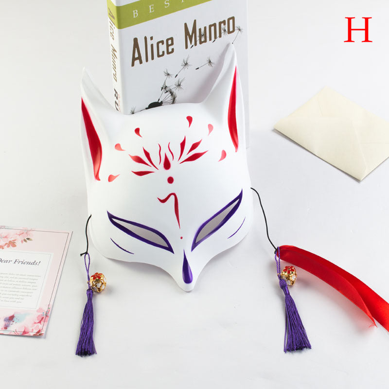 Kitsune Japanese Mask Red Arrangement