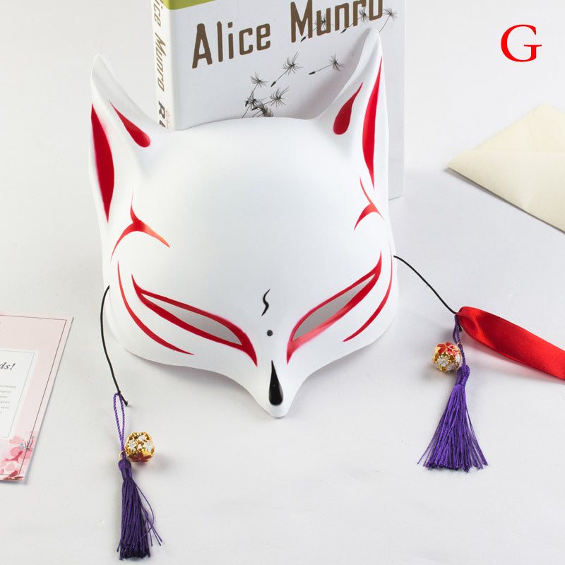 Kitsune Japanese Mask Red
