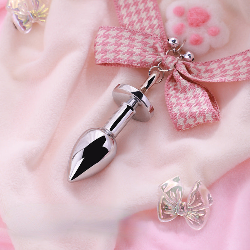 Kitty Paw Nipple Clamp + Plug Set