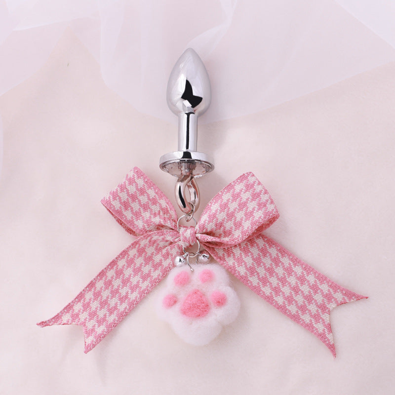 Kitty Paw Nipple Clamp + Plug Set