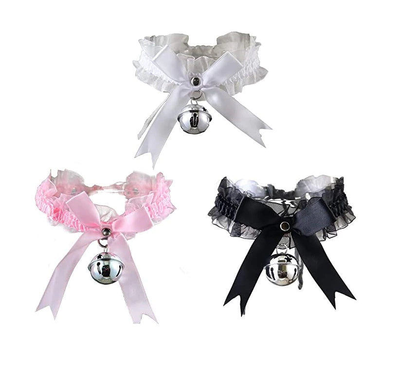Ruffled Bell Choker Color Set