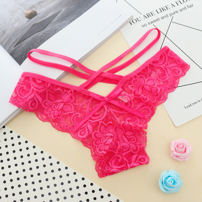 Lacey Stringed Pink Panties 