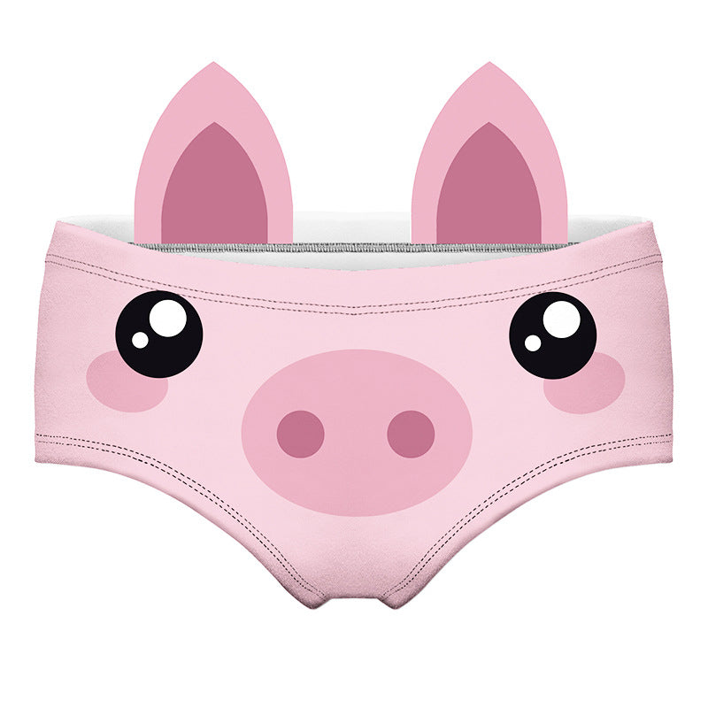 Cute Pig Panties Close Up